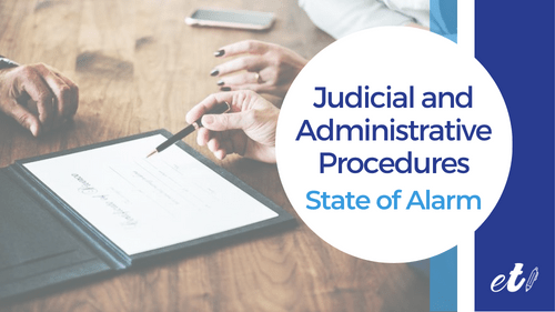 people doing their judicial and administrative procedures
