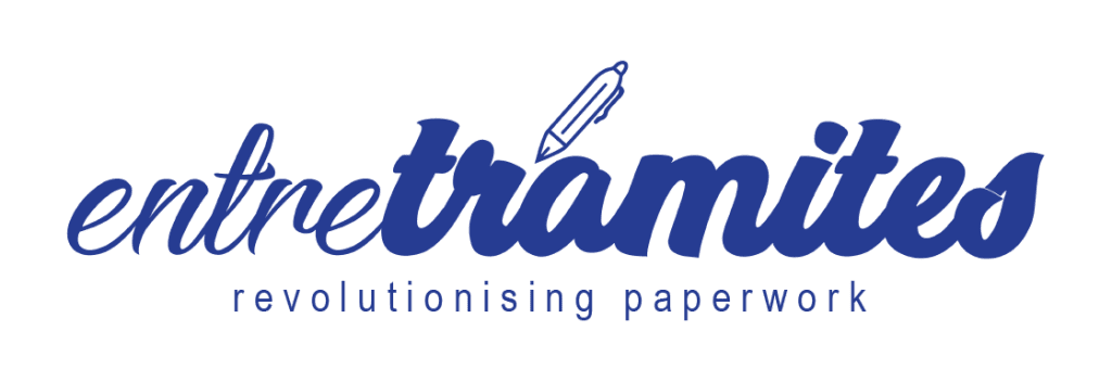 entre tramites logo blanco