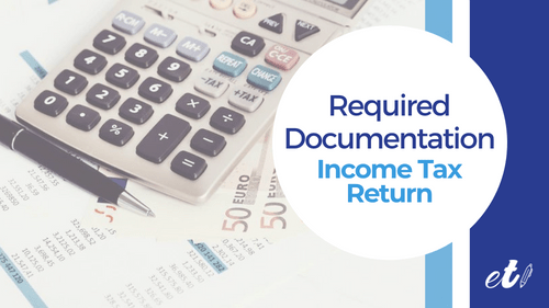 documentation to make the income tax return