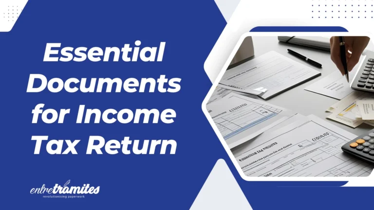 Essential Documents for Income Tax Return