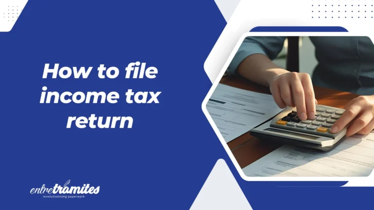 How to file income tax return