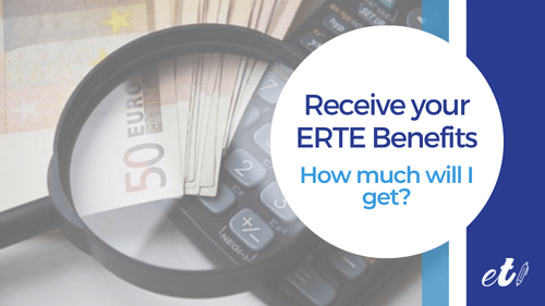 calculation of the amount of ERTE benefits