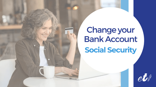 change the social security bank account