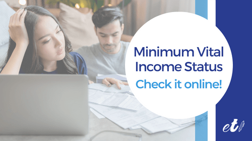 couple worried by their minimum vital income status