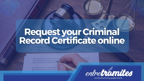 request your criminal record certificate online