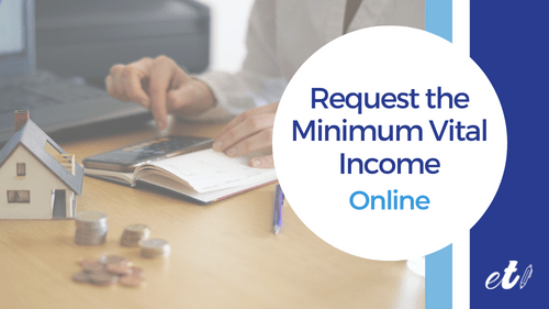 request the minimum vital income: person doing it