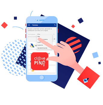 acceso con Clave PIN en la App Entre Trámites