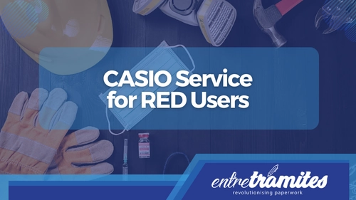 authorized red users in the servicio casia