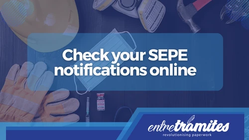 Check your SEPE notifications online