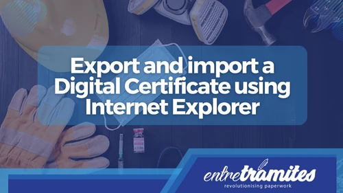 Digital Certificate in Internet Explorer