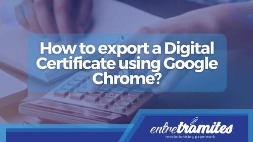export a digital certificate in google chrome