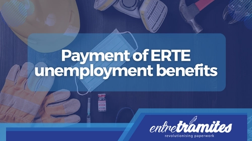 Payment of ERTE unemployment benefits