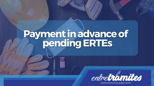 payment of a pending ERTE