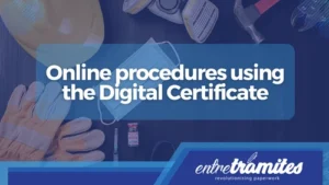 procedures with the digital certificate from home