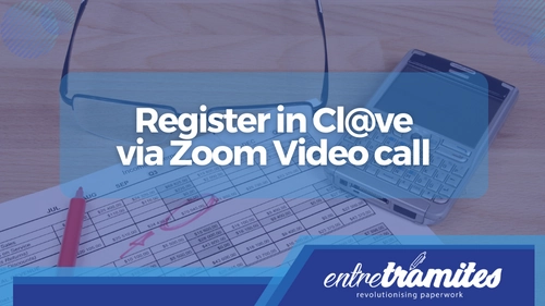 registering in Cl@ve via Zoom Video call
