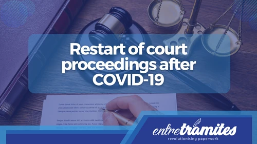 Restart of court proceedings