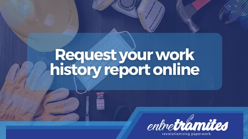 Request your work history report online