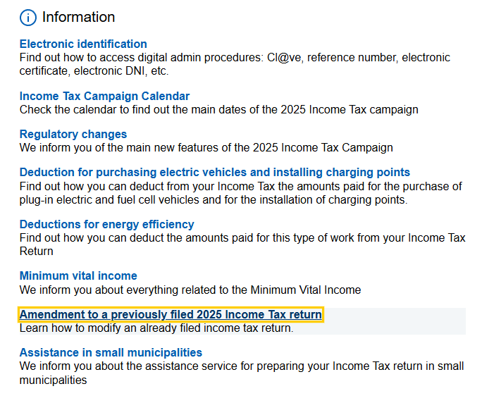 correct a tax return