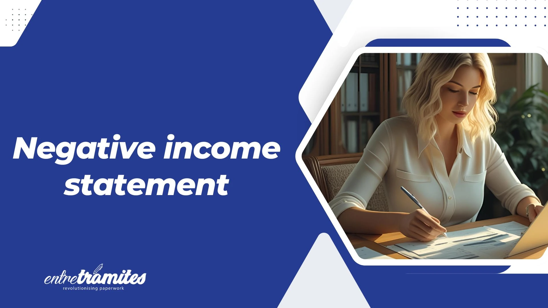 negative income statement