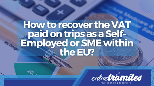 Recover the VAT paid on trips