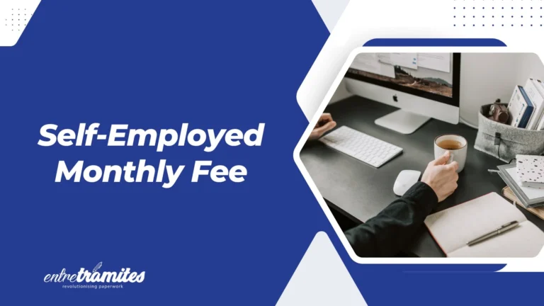 monthly tax fee for self-employed