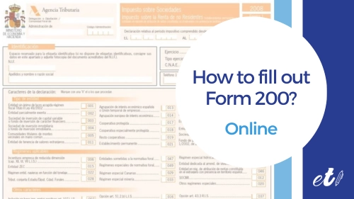 Fill out Form 200 for Corporate Tax | Entre Trámites