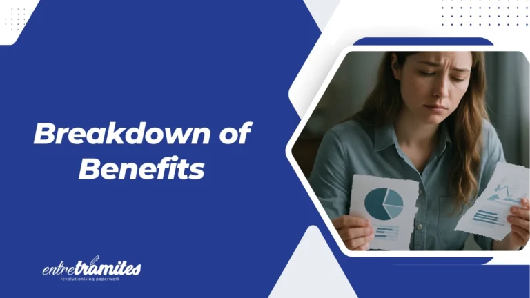 Breakdown of benefits