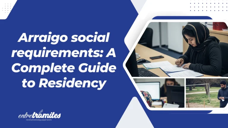 arraigo social requirements