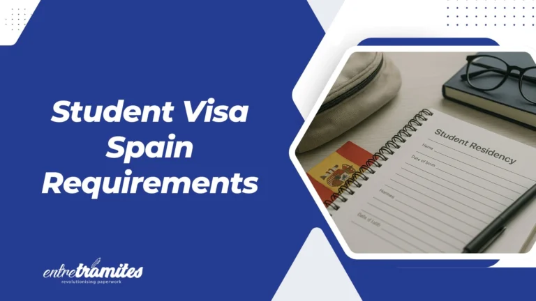 student visa spain requirements
