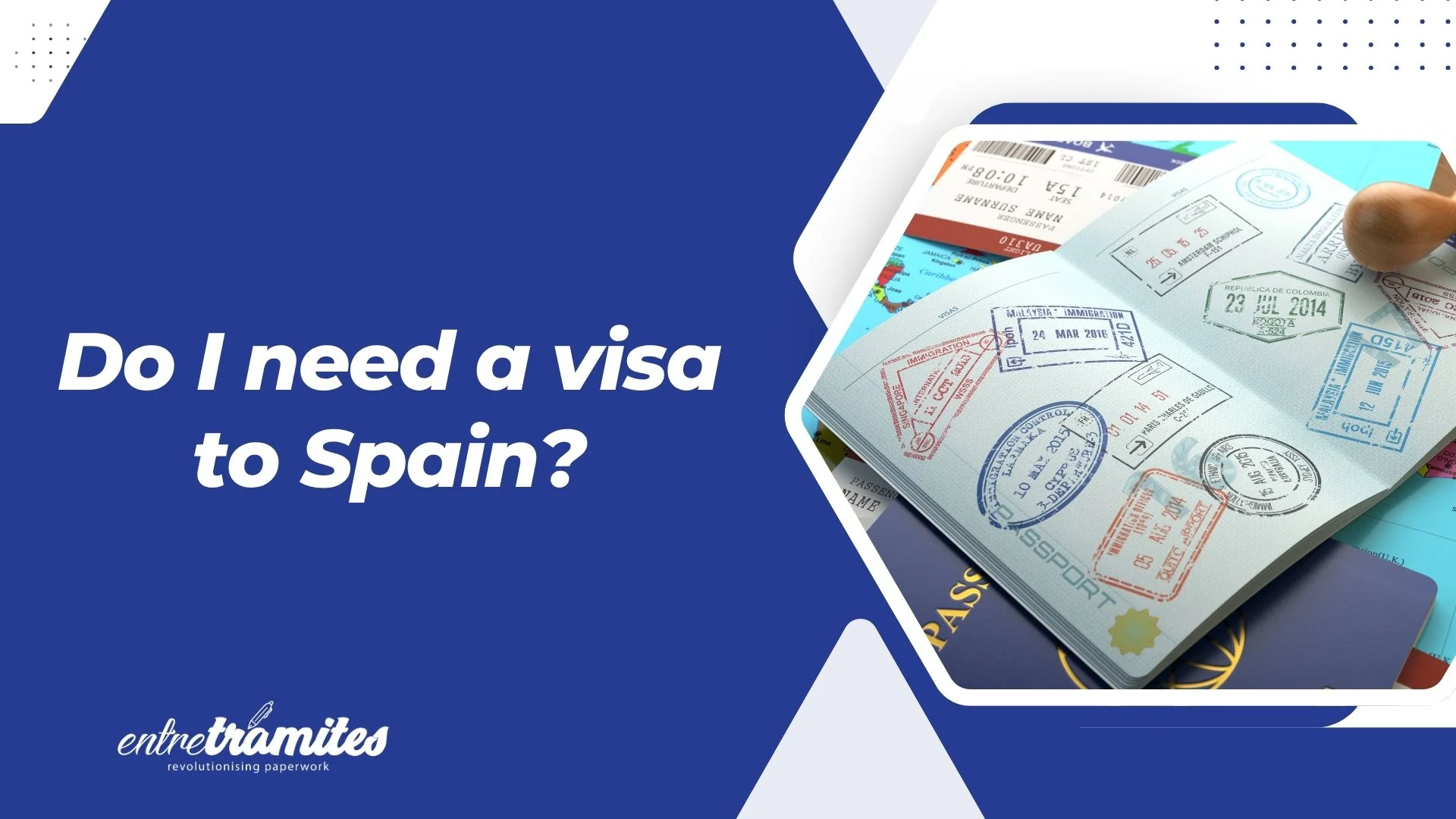 do i need a visa to spain