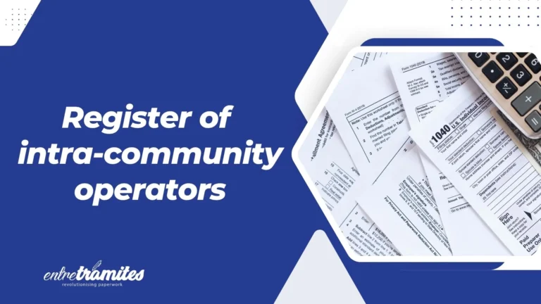register of intra-community operators