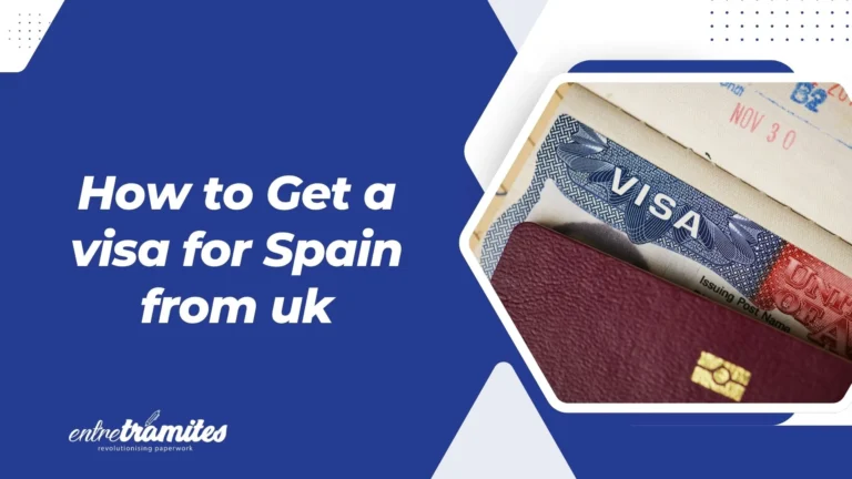 visa for spain from uk