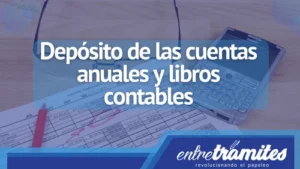 Depósito de las cuentas anuales y libros contables