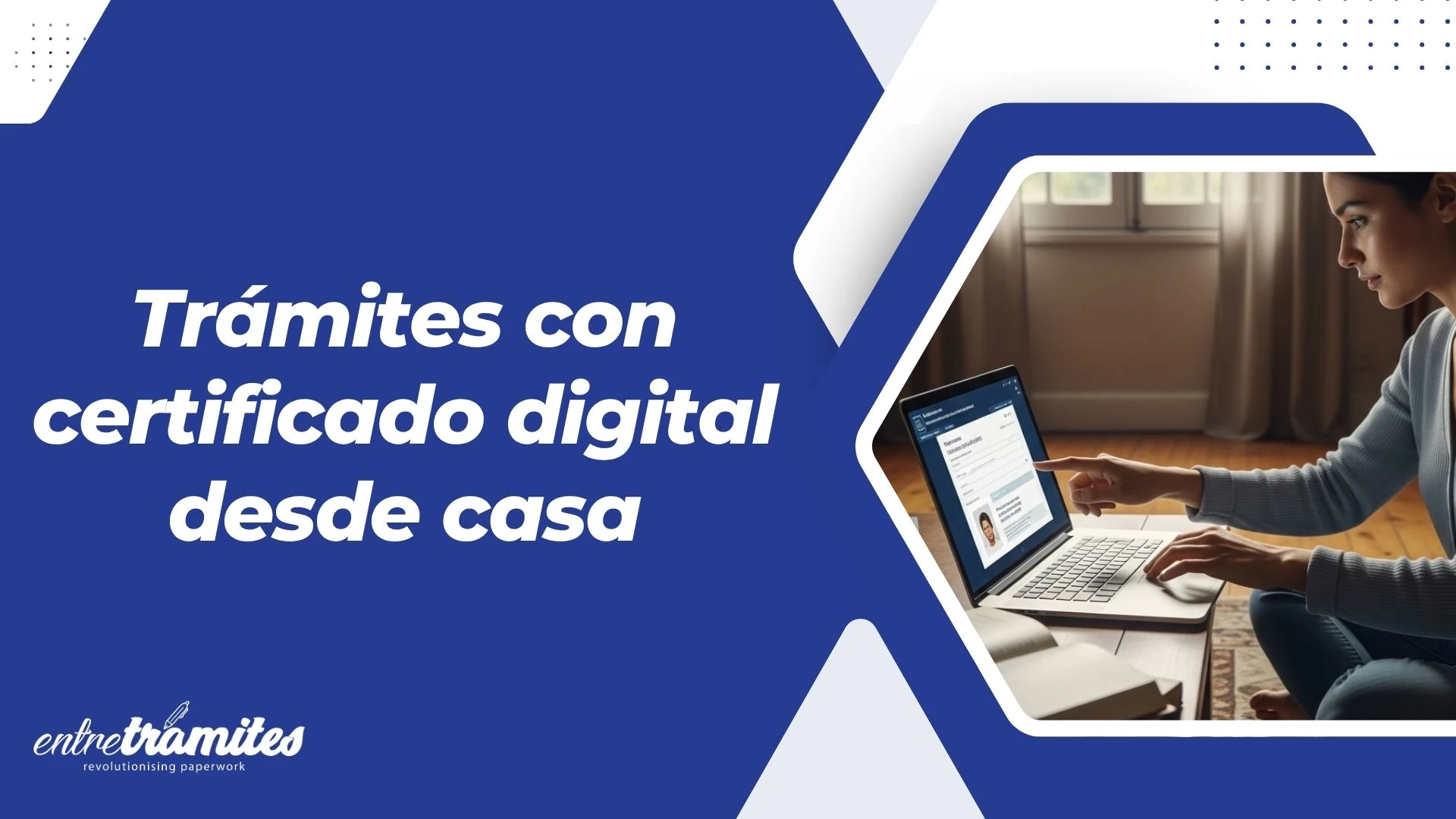 Trámites con certificado digital