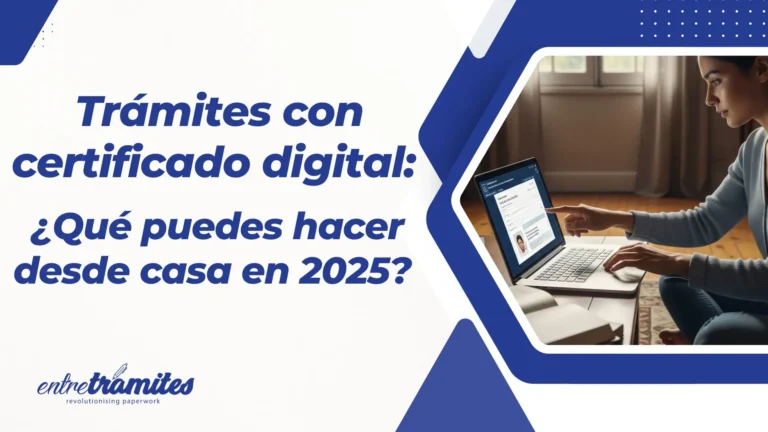 Trámites con certificado digital