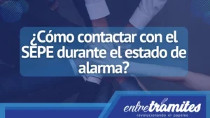 Cómo contactar con el SEPE durante el estado de alarma