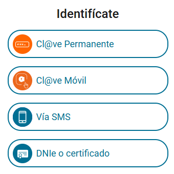 cambiar la Cl@ve Permanente