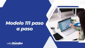 como presentar el modelo 111