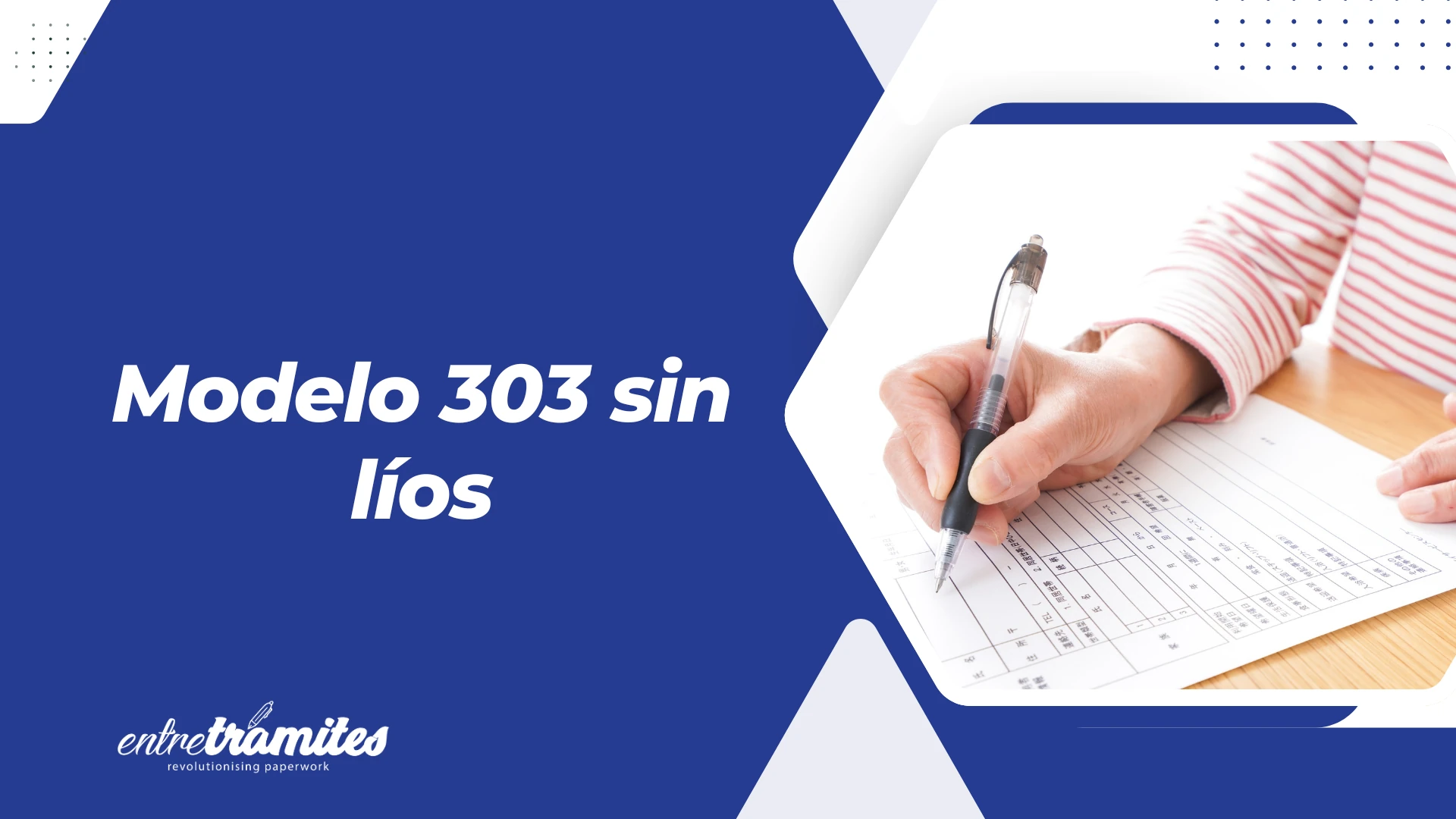 cómo presentar el modelo 303