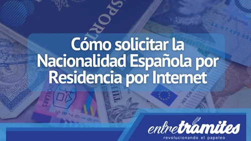 solicitar la nacionalidad española por residencia por internet