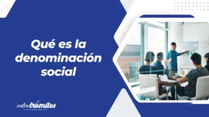 Qué es denominación social