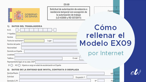 Modelo Ex09 Residencia Con Excepción De Autorización De Trabajo 2545