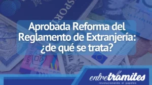 Un artículo sobre la aprobación del reglamento de extranjería.