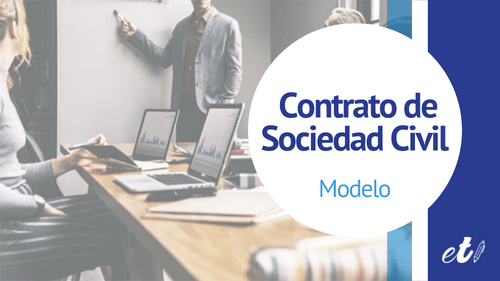 Modelo de contrato de una Sociedad Civil | Entre Trámites