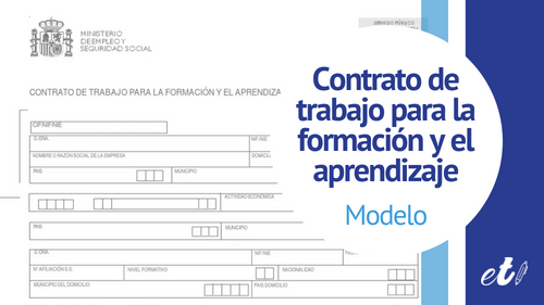 Contrato Para La Formación Y El Aprendizaje | Entre Trámites