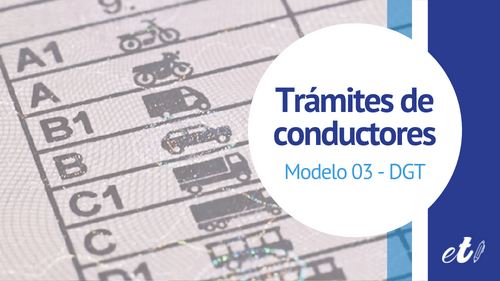 trámites de conductores