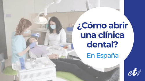 una clínica dental en España atendiendo una paciente.