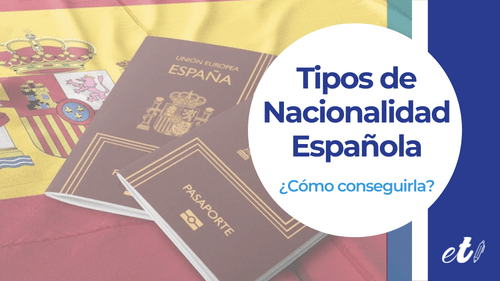un pasaporte que representa nacionalidad española.