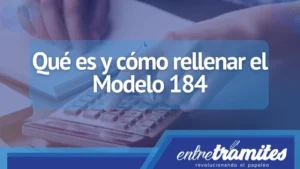 En este post sabrás el significado del Modelo 184, su forma correcta de rellenar y su utilidad.