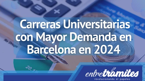 Aquí sabrás cuales son las carreras universitarias con mayor oportunidad de trabajo en Barcelona.